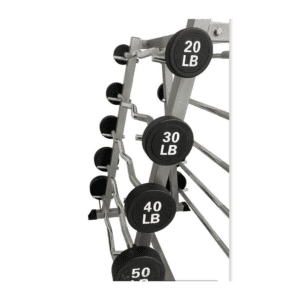 Set de 5 Barras Curvas de Peso Fijo (20 - 60 Lbs)