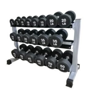 Set de 10 Pares de Mancuernas Redondas| 5 a 50 libras