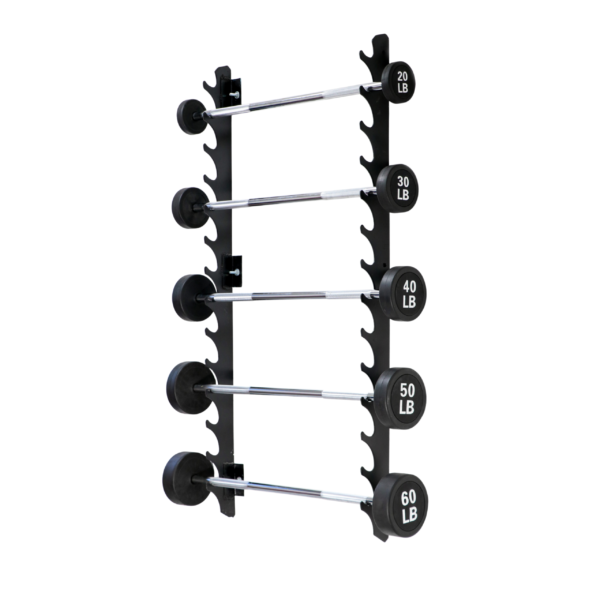 SET DE BARRAS PESO INTEGRADO RECTAS  20 -60LBS #BCO