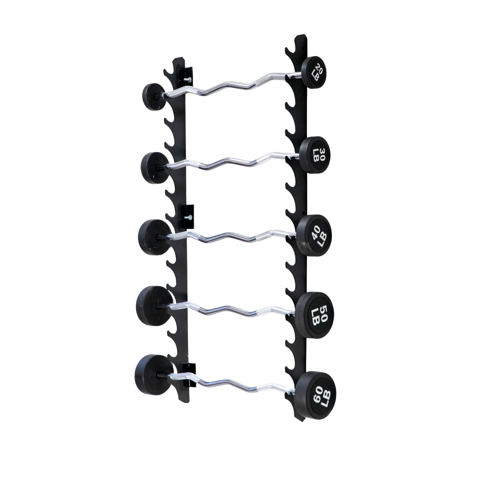 SET DE BARRAS PESO INTEGRADO CURVAS  20-60LBS #BCO